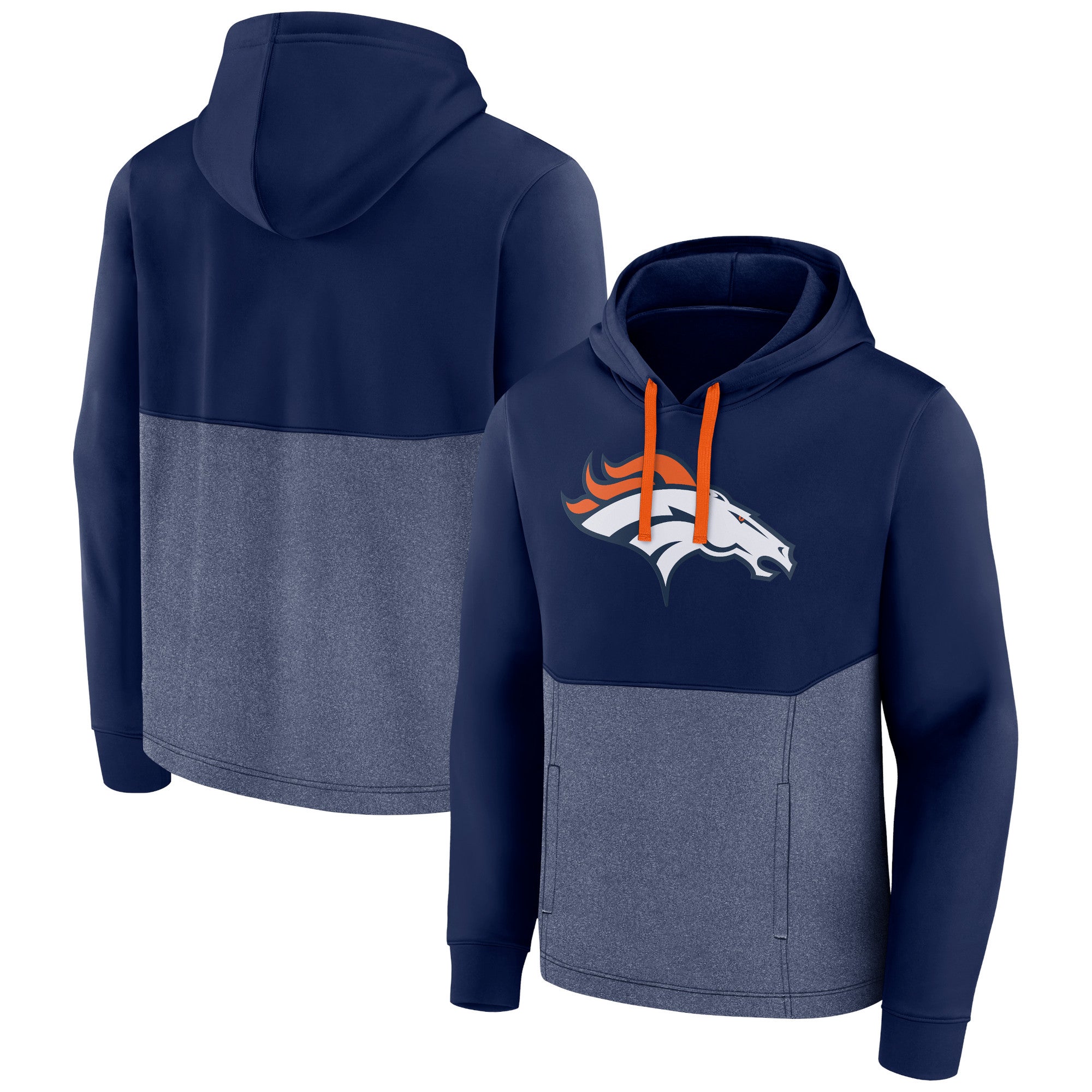 Fanatics Broncos Winter Camp Pullover Hoodie - Men's