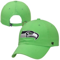 Men's - 47 Brand Seahawks Brand Clean Up Adjustable Hat - Green