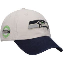 Men's - 47 Brand Seahawks College Sidestep Clean Up... - White