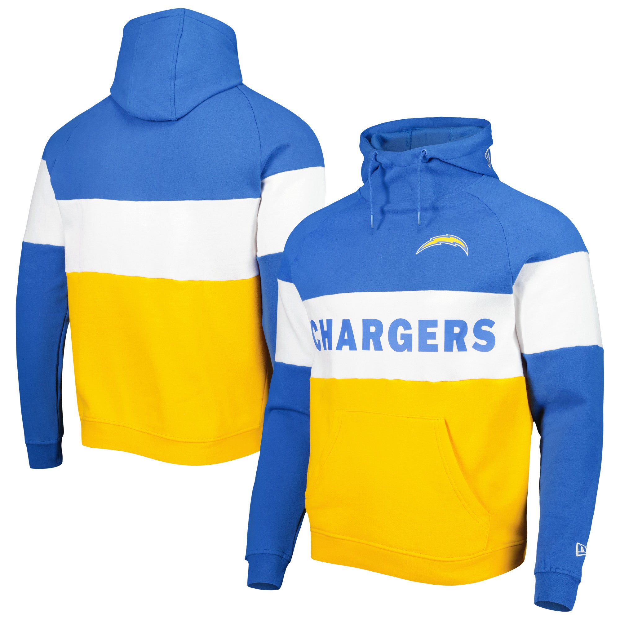 New Era Chargers Colorblock Current Pullover Hoodie