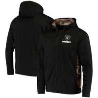 Majestic Athletic Las Vegas Raiders Full Zip Hoodie Black