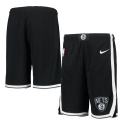 Boys' Grade School - Nike Nets 2020/21 Swingman Shorts Icon Edition - Black