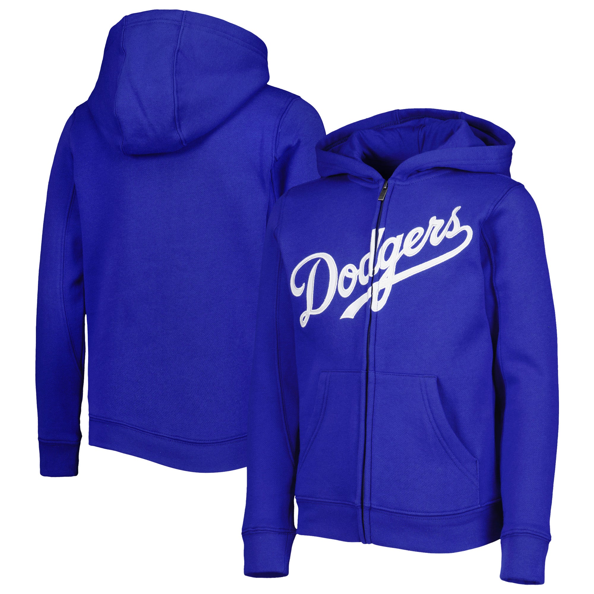 Outerstuff Los Angeles Dodgers Youth Wordmark Hooded Sweatshirt 23 / S