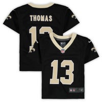 Men's Mitchell & Ness Sam Mills Black New Orleans Saints Legacy Replica  Jersey