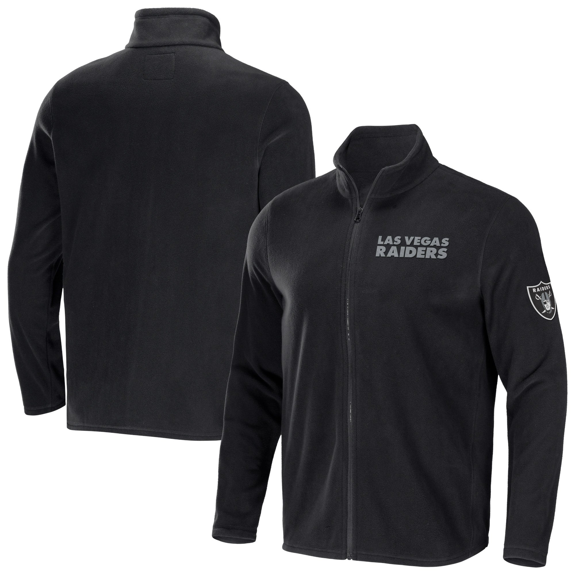 NFL x Darius Rucker Collection by Fanatics Raiders Polar Lightweight Fleece  Full-Zip Jacket - Men's