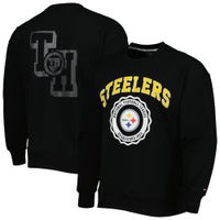 Mitchell & Ness Steelers Allover Pullover Sweatshirt - Boys' Grade School