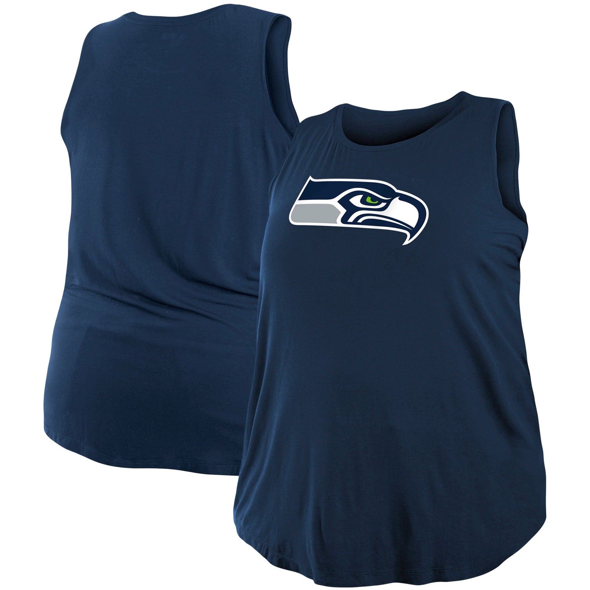 New Era Seahawks College Plus Tank Top - Women's