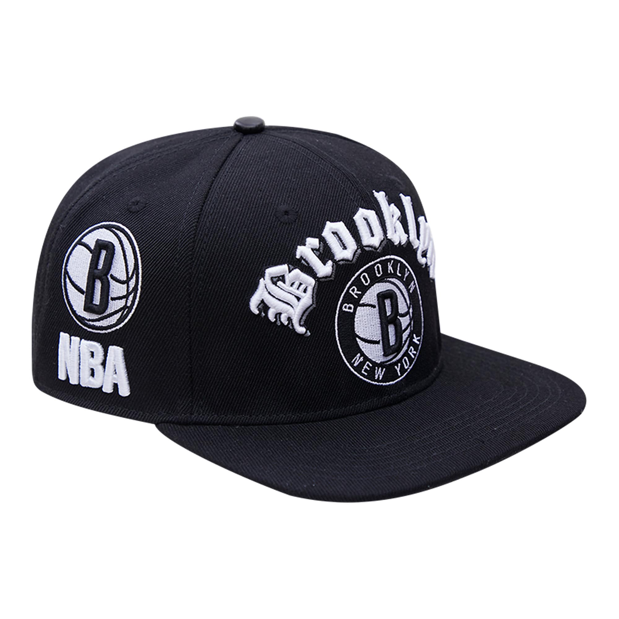 BROOKLYN NETS CLASSIC LOGO SNAPBACK HAT (UNIVERSITY BLUE) – Pro Standard