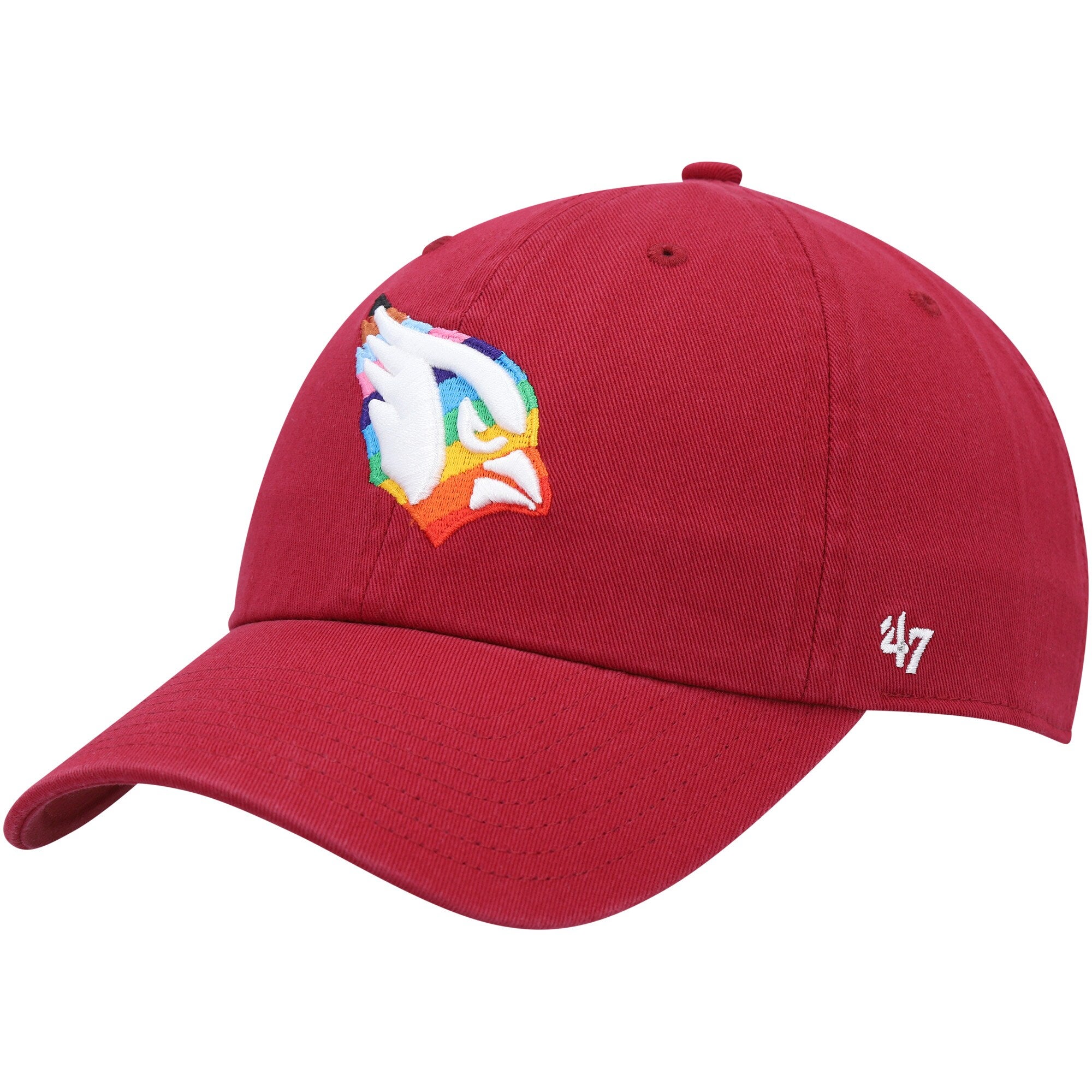 47 Men's Miami Dolphins Clean Up Orange Adjustable Hat