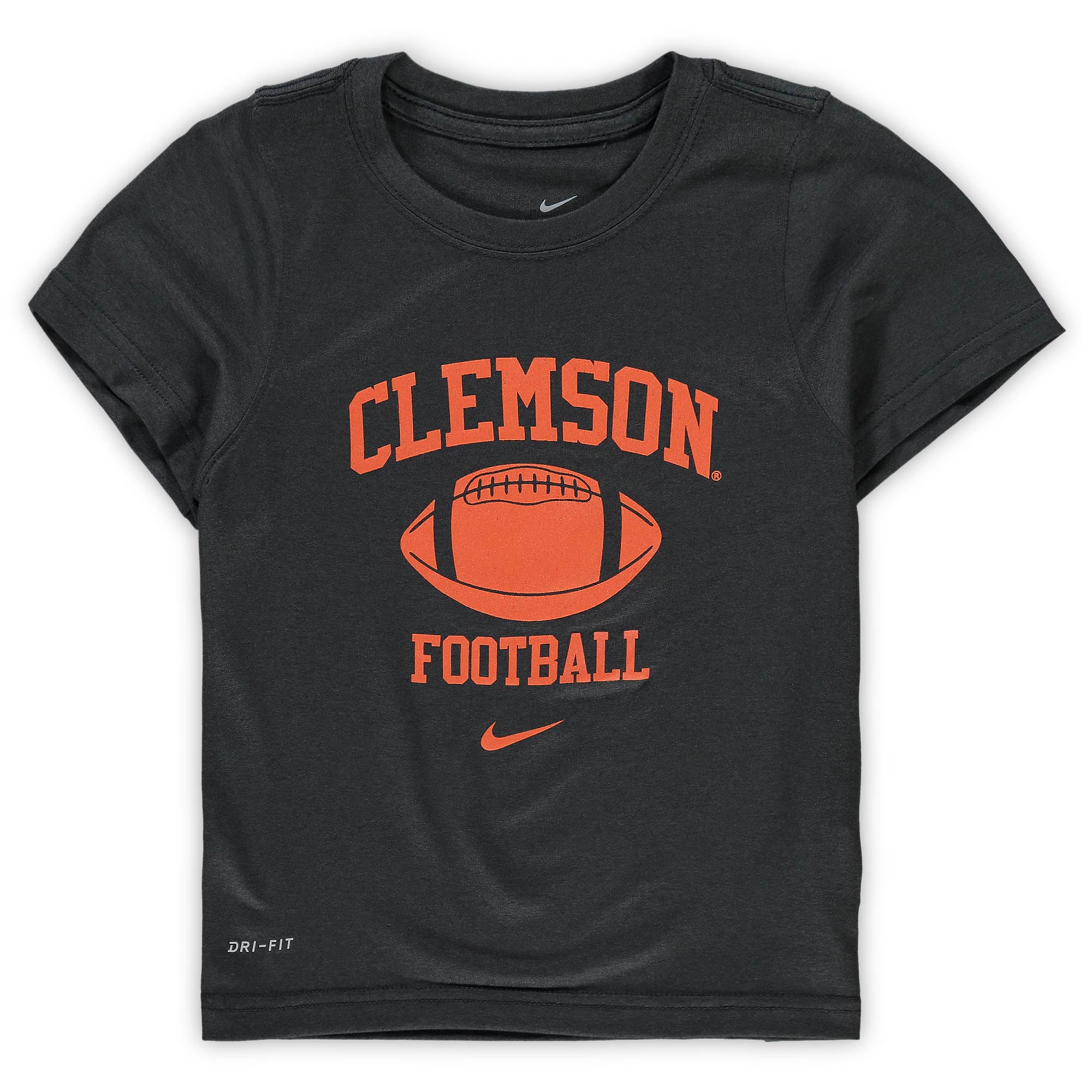 Nike Youth Clemson Tigers Grey Dri-FIT Legend Football Team Issue Long  Sleeve T-Shirt