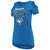 Toronto Blue Jays G-III 4Her by Carl Banks Women's Clear the Bases Cold  Shoulder T