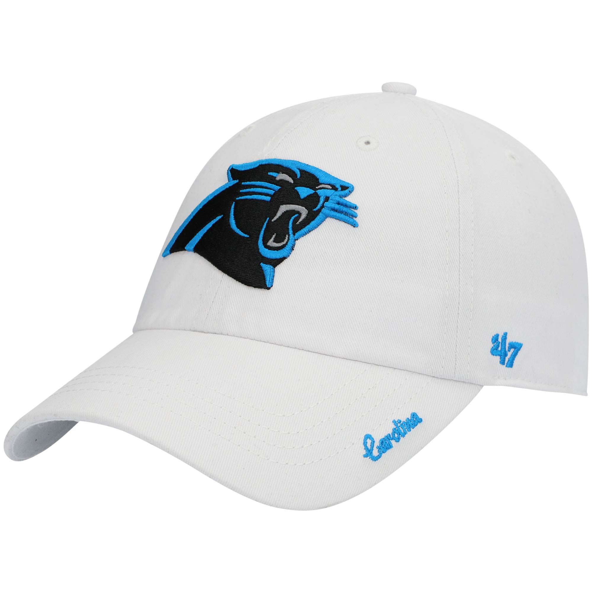 47 Brand Panthers Miata Clean Up Logo Adjustable Hat