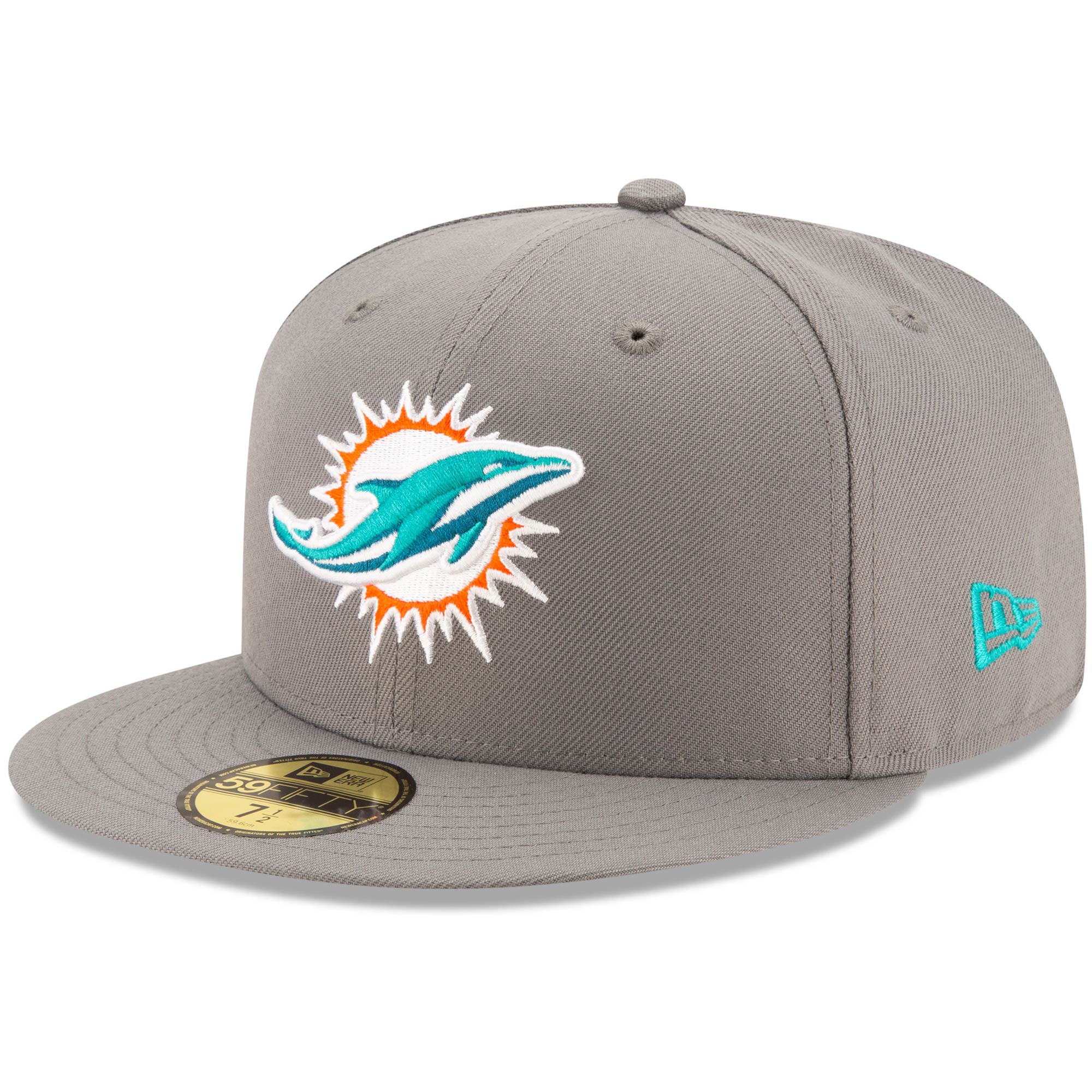 New Era Dolphins Storm 59FIFTY Fitted Hat - Men's