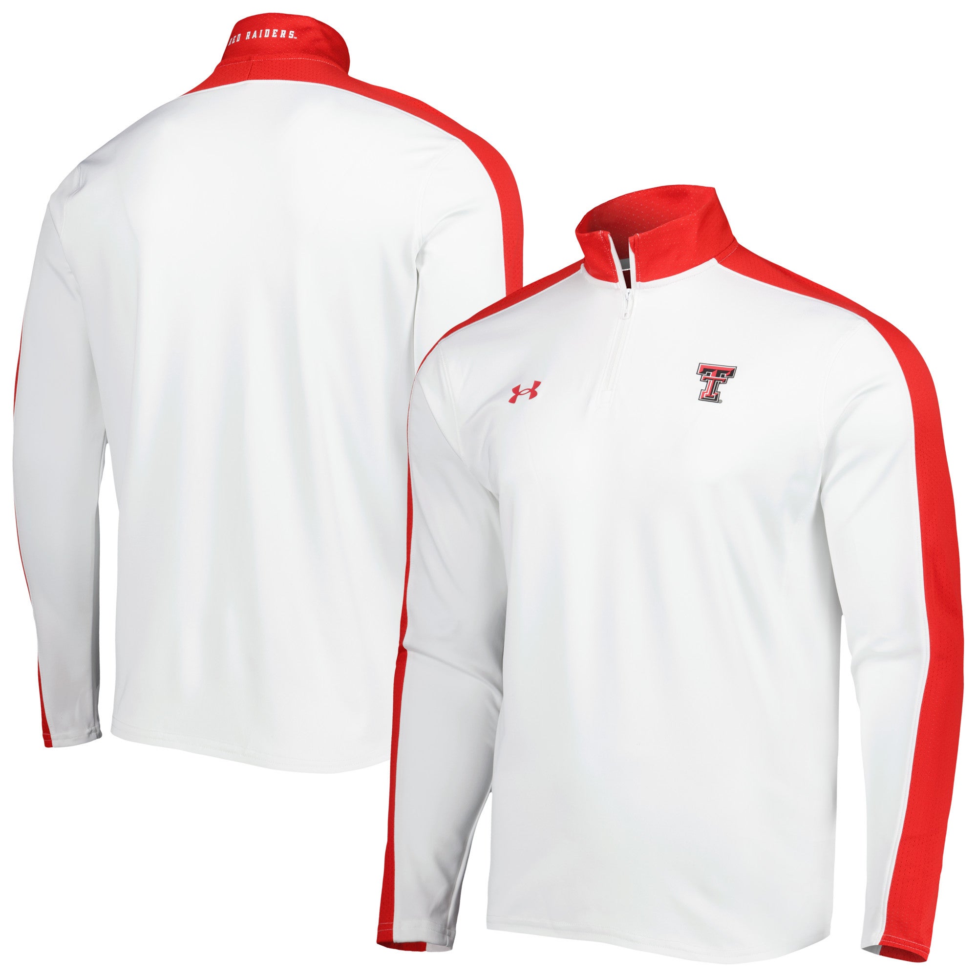 Under Armour Black Texas Tech Red Raiders Motivate 2.0 Half-Zip Jacket