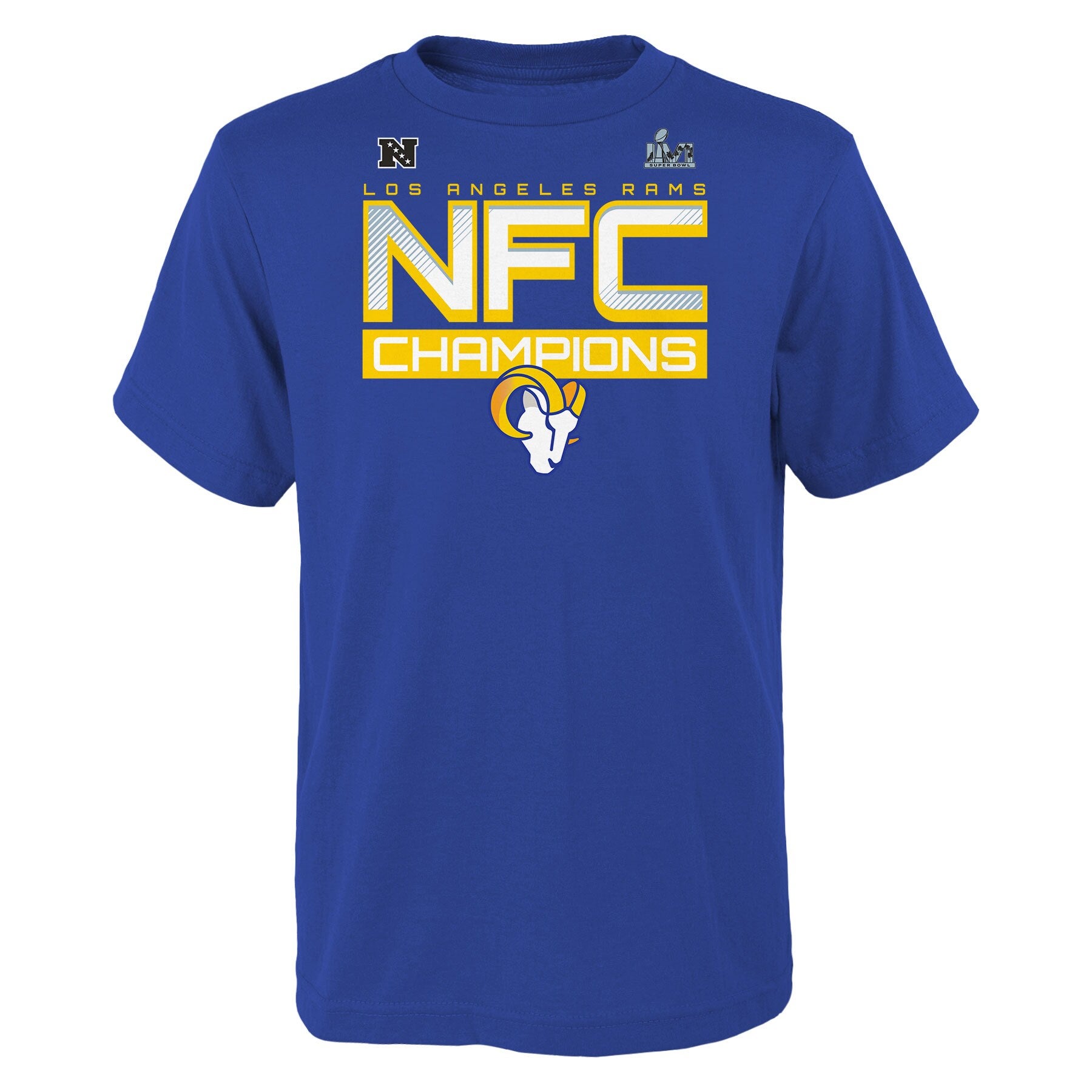 Fanatics Los Angeles Rams Men's NFC Champions Iconic Slant T-Shirt 21 / S