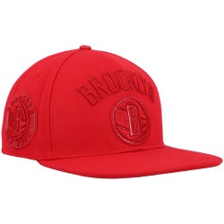 Men's - Pro Standard Nets Cherry Wool Snapback Hat - Red