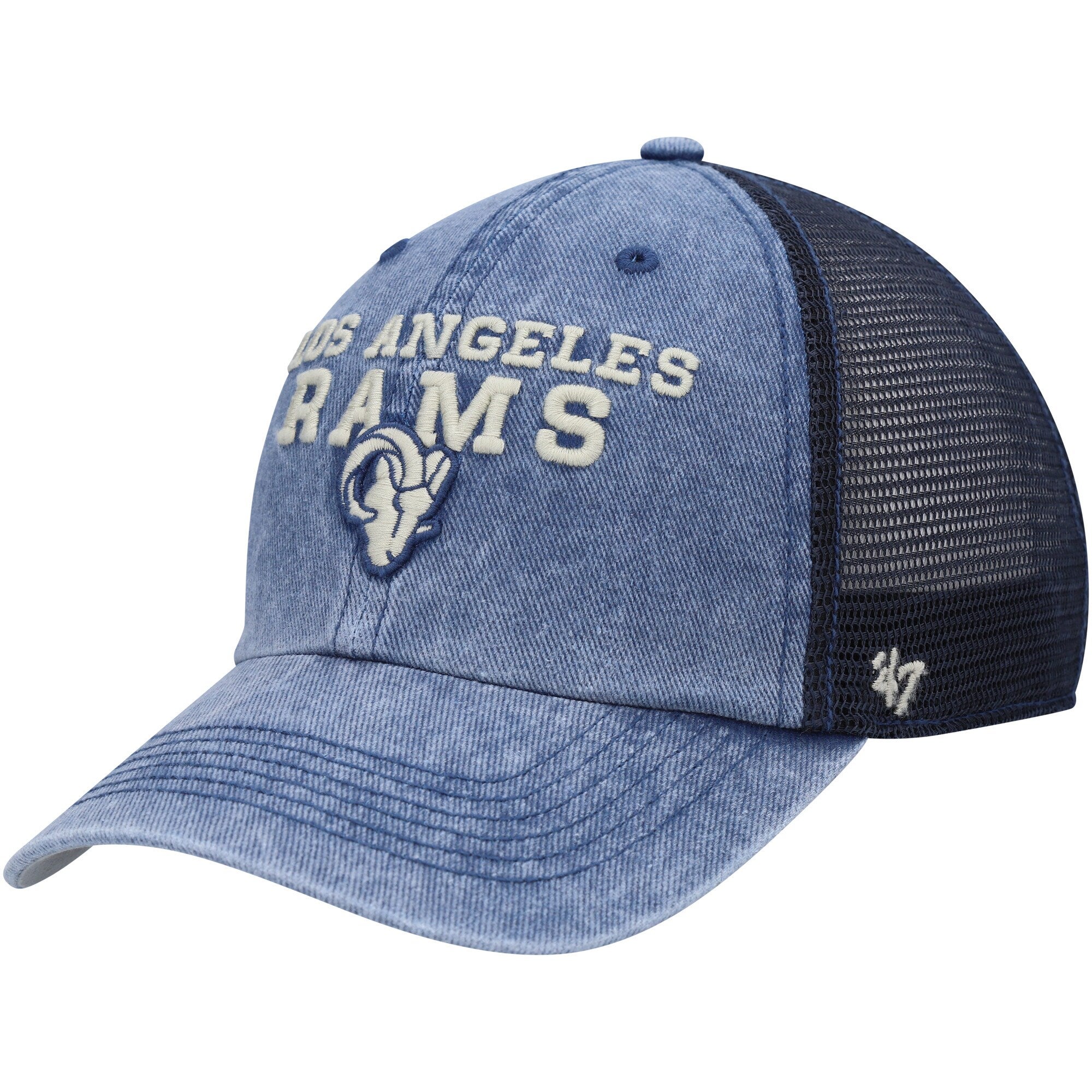 Los Angeles Rams '47 Brand Throwback Knit Hat - Dynasty Sports & Framing