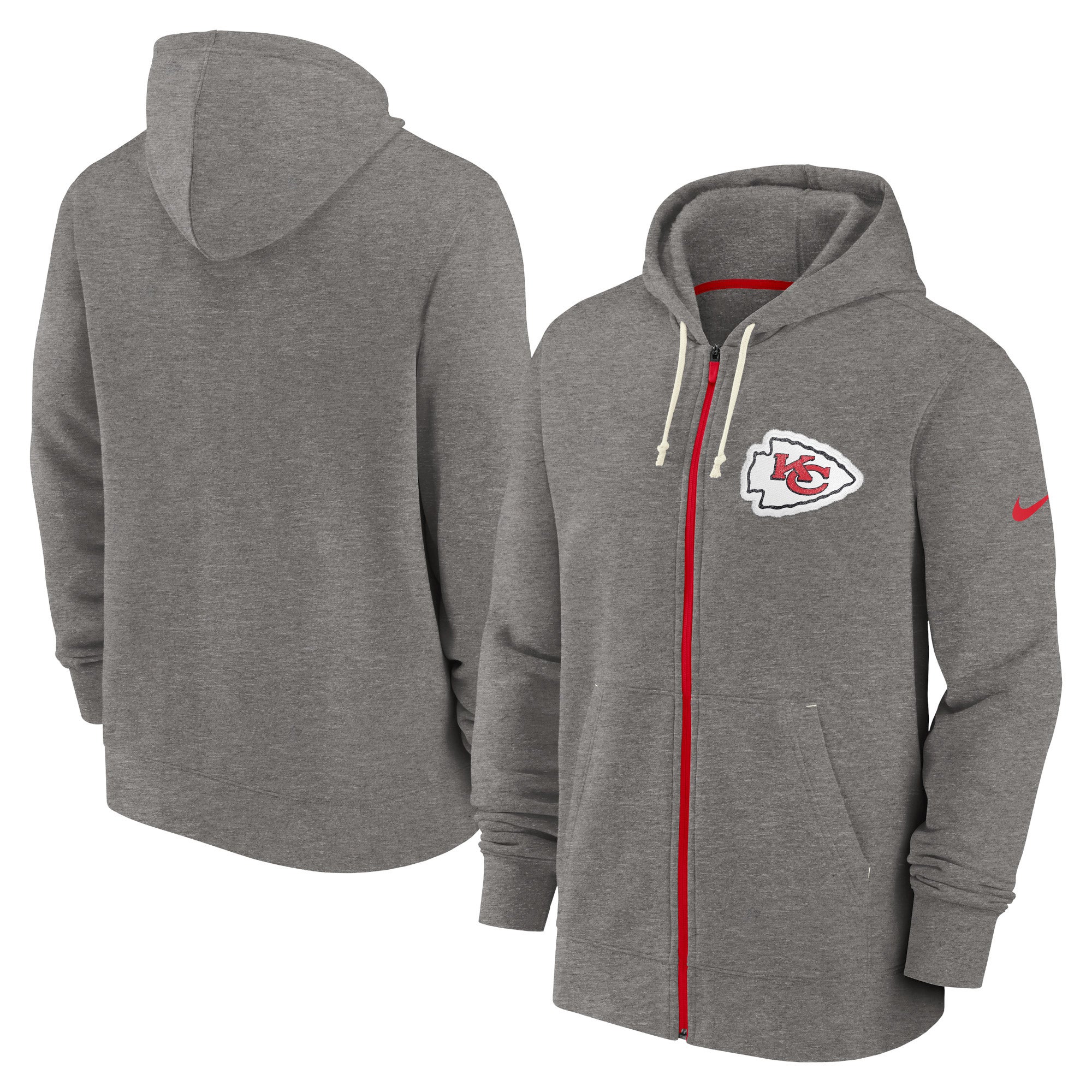 Nike Chiefs Historic Lifestyle Full-Zip Hoodie - Men's