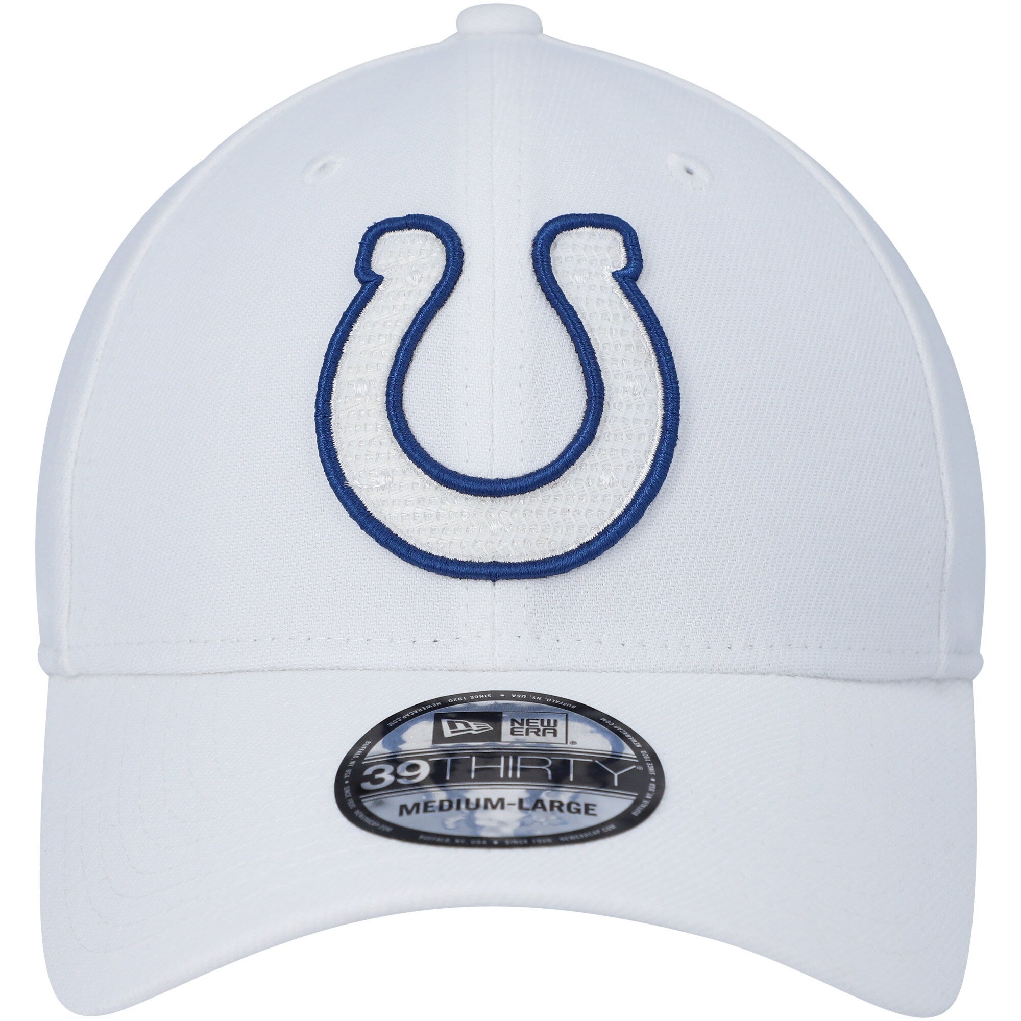 Indianapolis Colts New Era Main 39THIRTY Flex Hat - Black