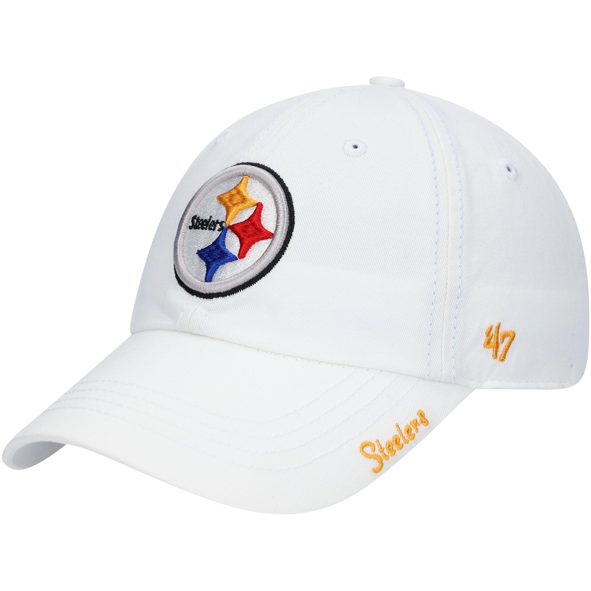 Pittsburgh Steelers '47 Women's Miata Clean Up Logo Adjustable Hat