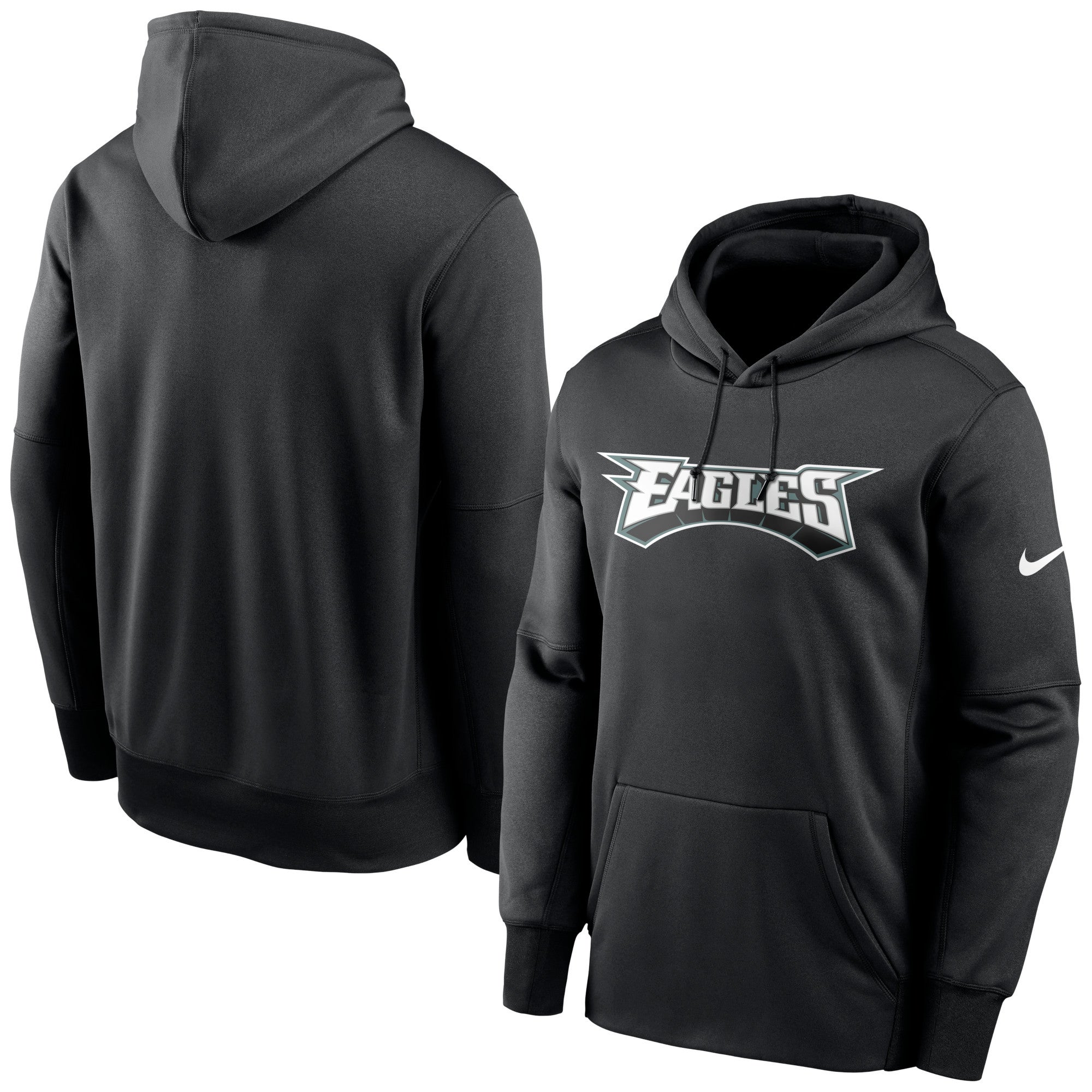 Nike Eagles Wordmark Therma Pullover Hoodie