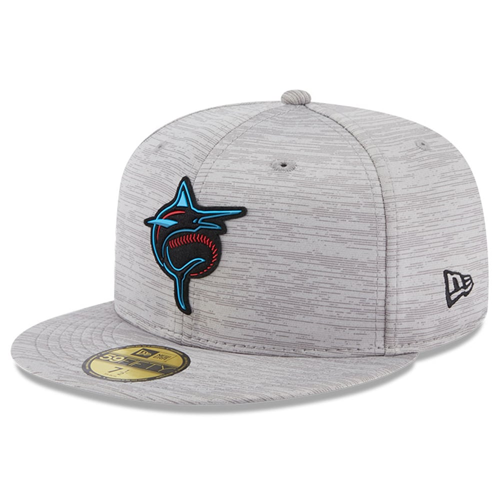 New Era Marlins 2023 Clubhouse 59FIFTY Fitted Hat - Men's