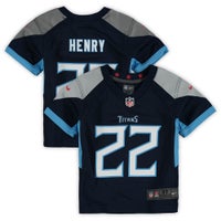 Nike Youth Tennessee Titans Derrick Henry No.22 T-Shirt - L (Large)