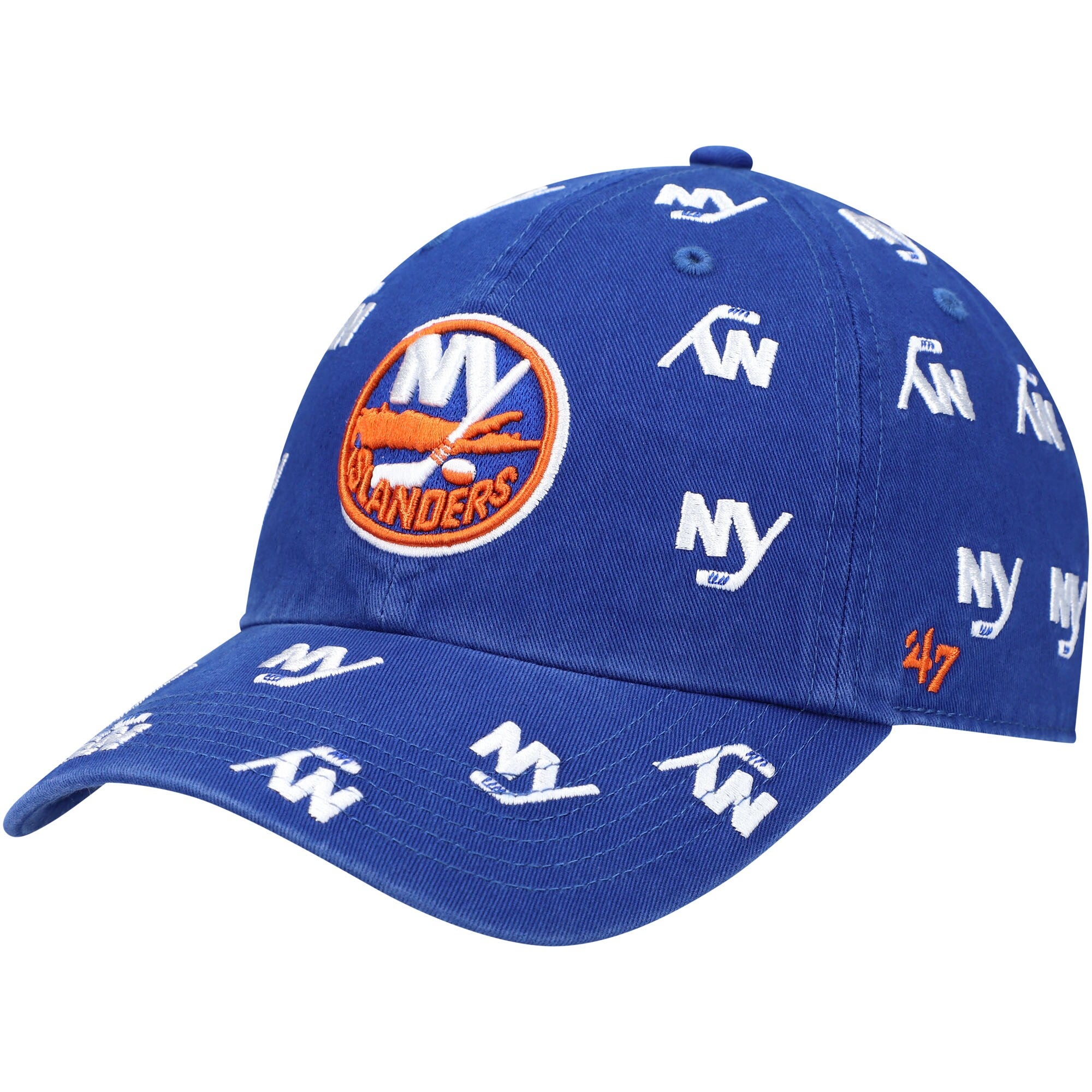 47 Brand Islanders Confetti Clean Up Logo Adjustable Hat | Champs Sports