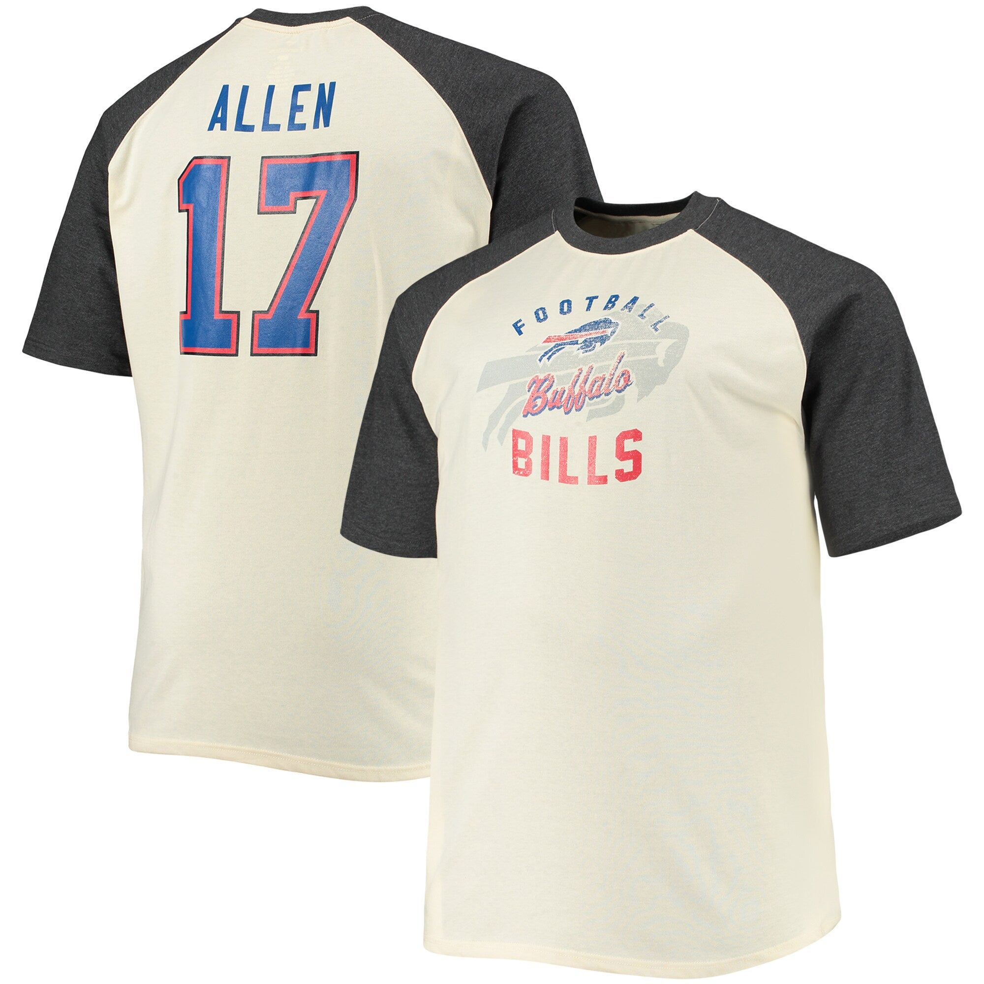 Profile Bills Big & Tall Raglan T-Shirt - Men's