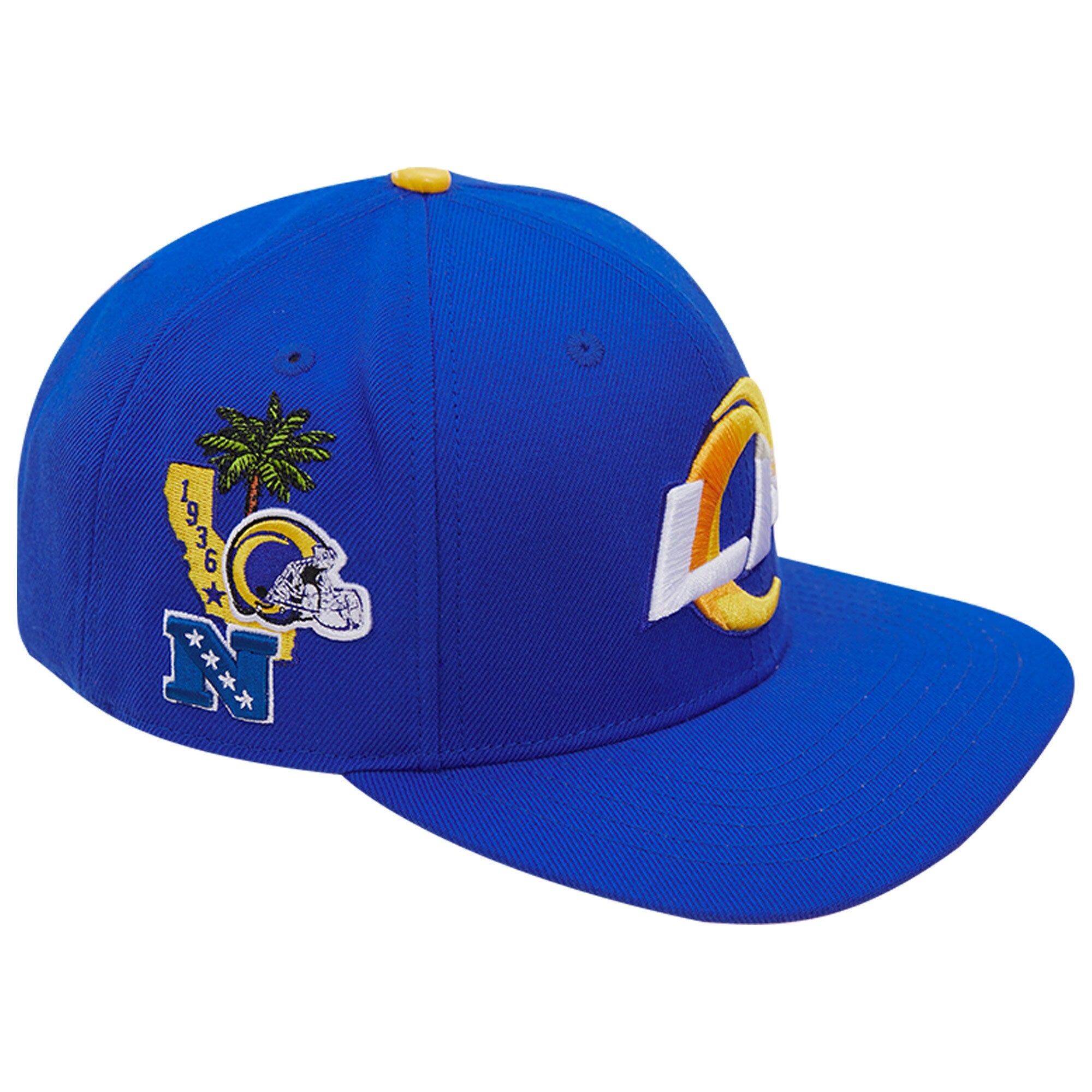 la rams blue hat