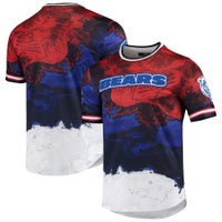 Men's - Pro Standard Bears Americana Dip-Dye T-Shirt - Blue