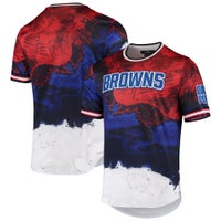Men's - Pro Standard Browns Americana Dip-Dye T-Shirt - Red