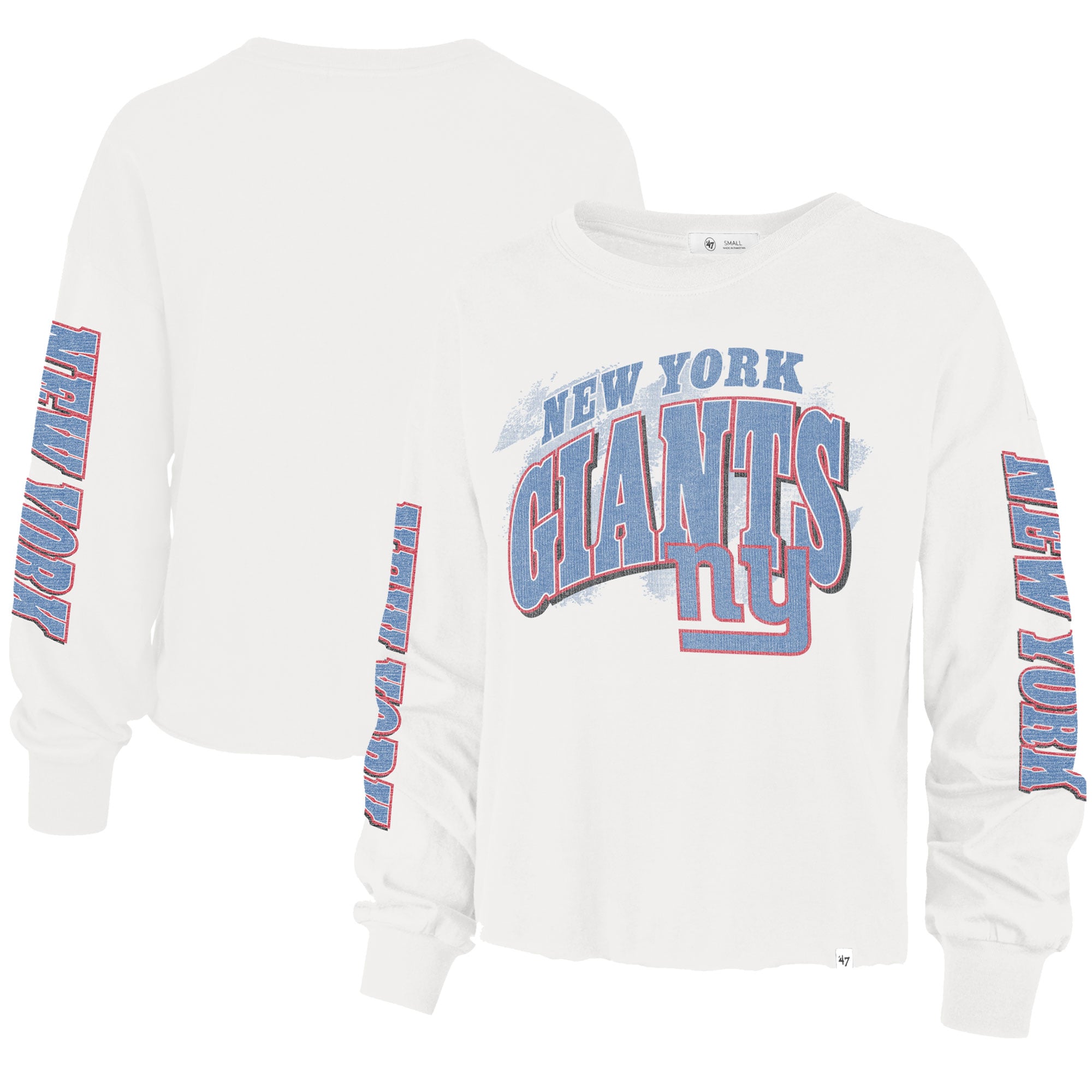 47 Brand Giants Brush Back Parkway Long Sleeve T-Shirt - Women's