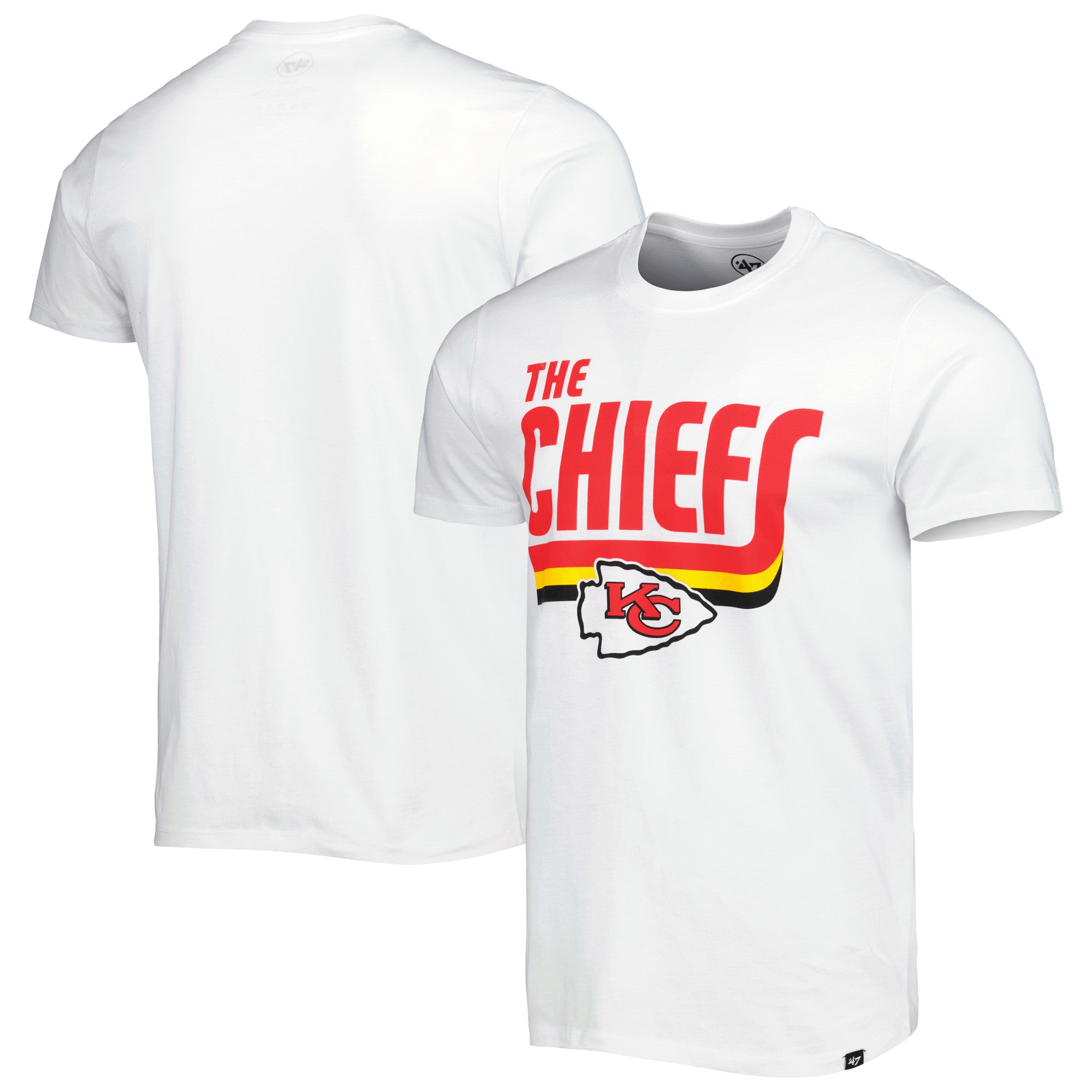 Kansas City Chiefs Men's 47 Brand Outrush Super Rival Tshirt - Detroit City  Sports