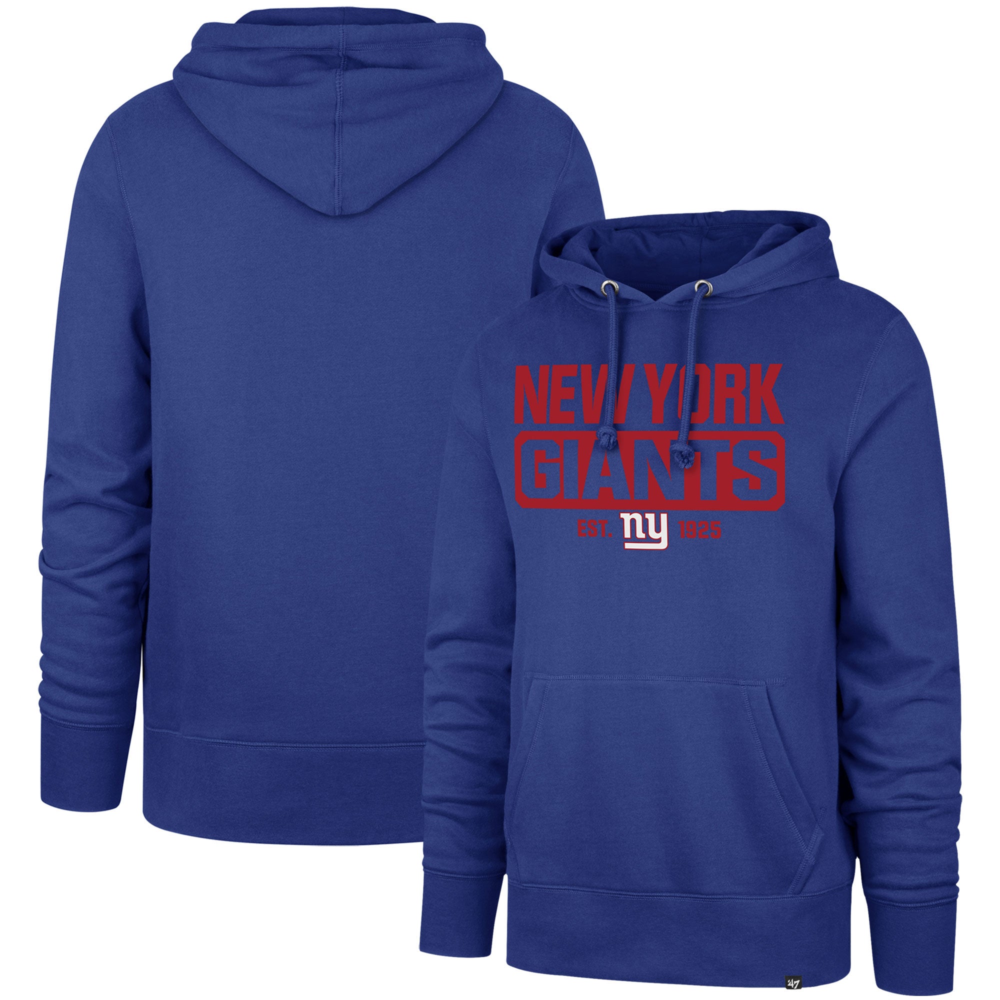 47 Brand Giants Box Out Headline Pullover Hoodie - Men's