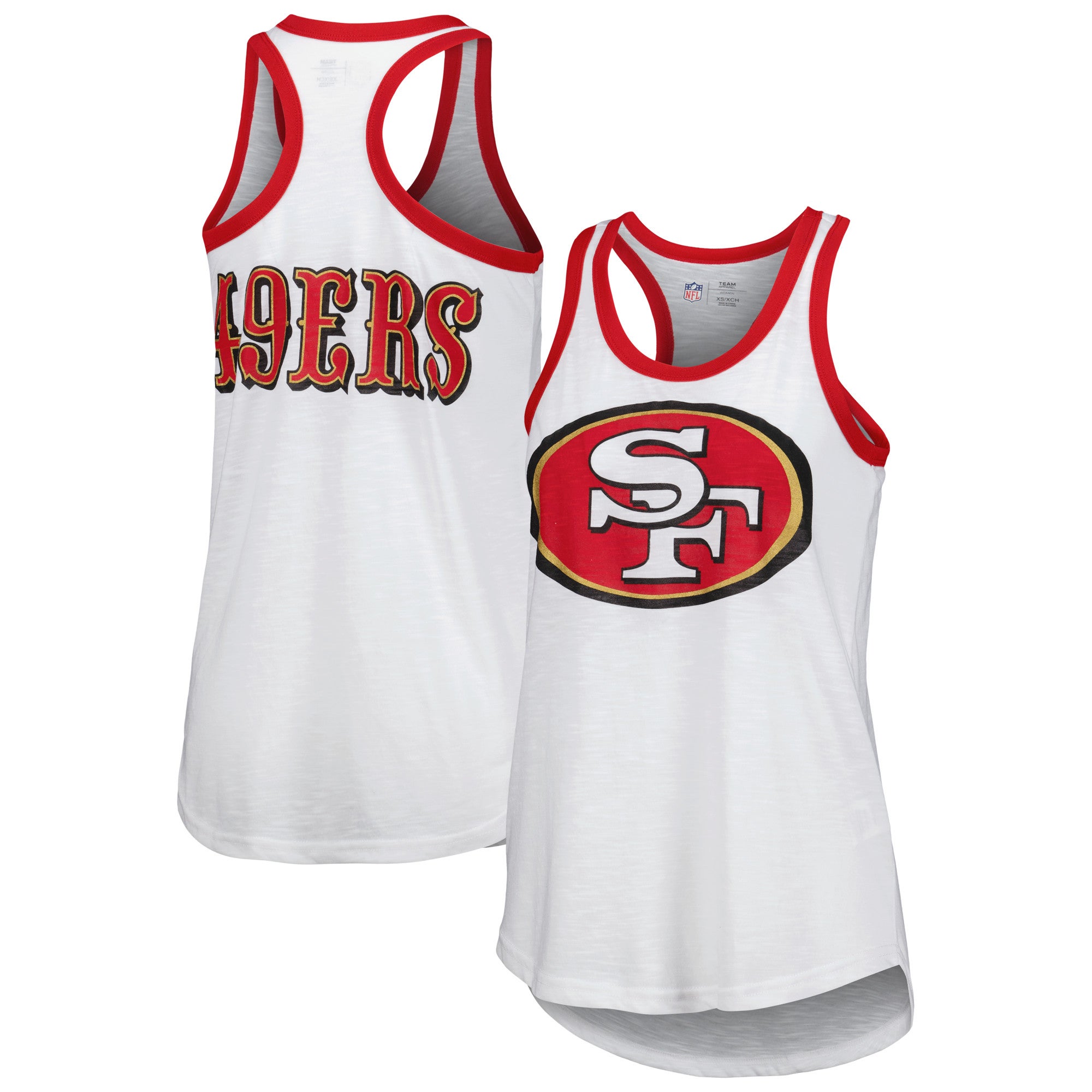 G-III 49ers Tater Burnout Tank Top | Champs Sports