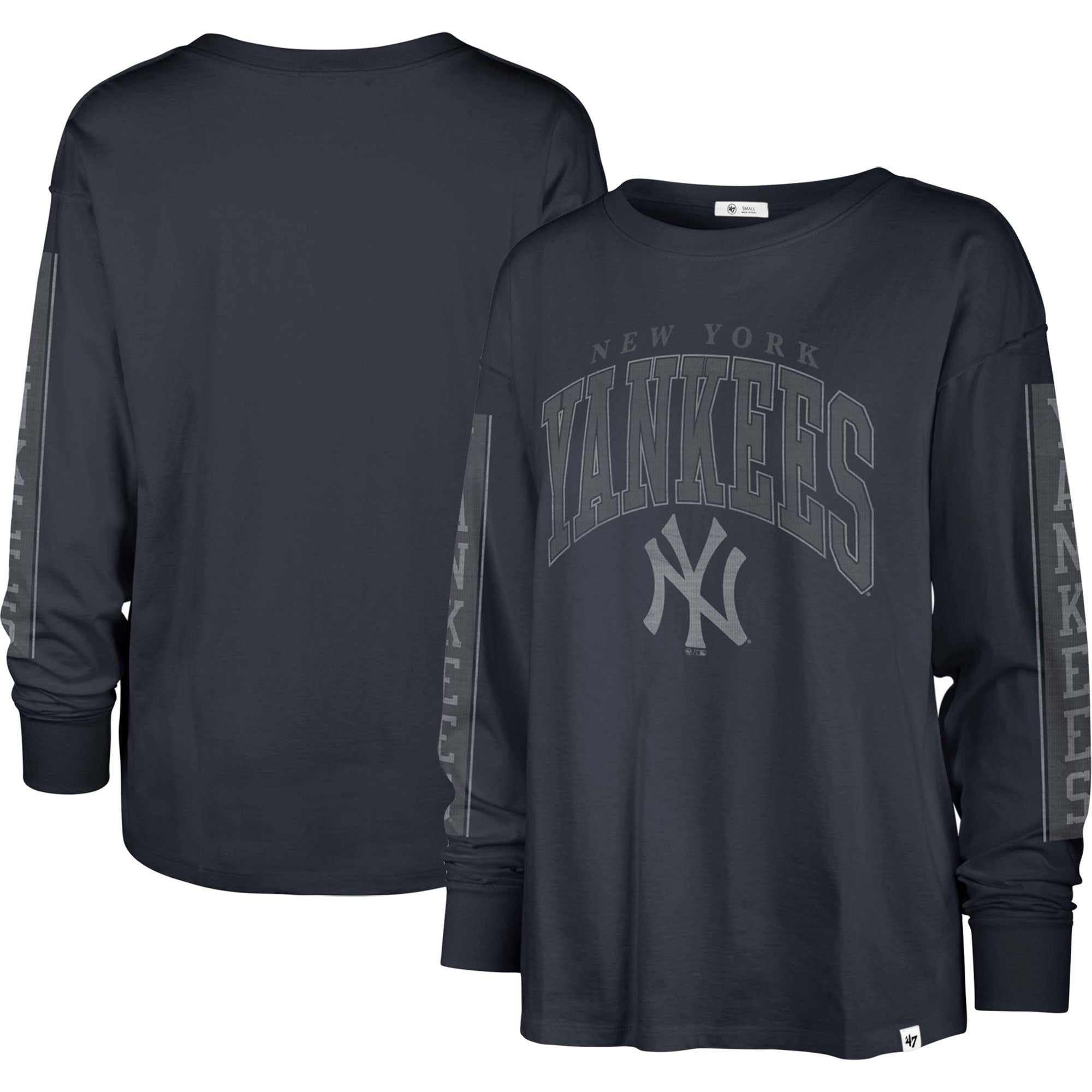 Sports Locker  NY YANKEES DISSIPATE '47 FRANKLIN LONG SLEEVE - ATLAS BLUE