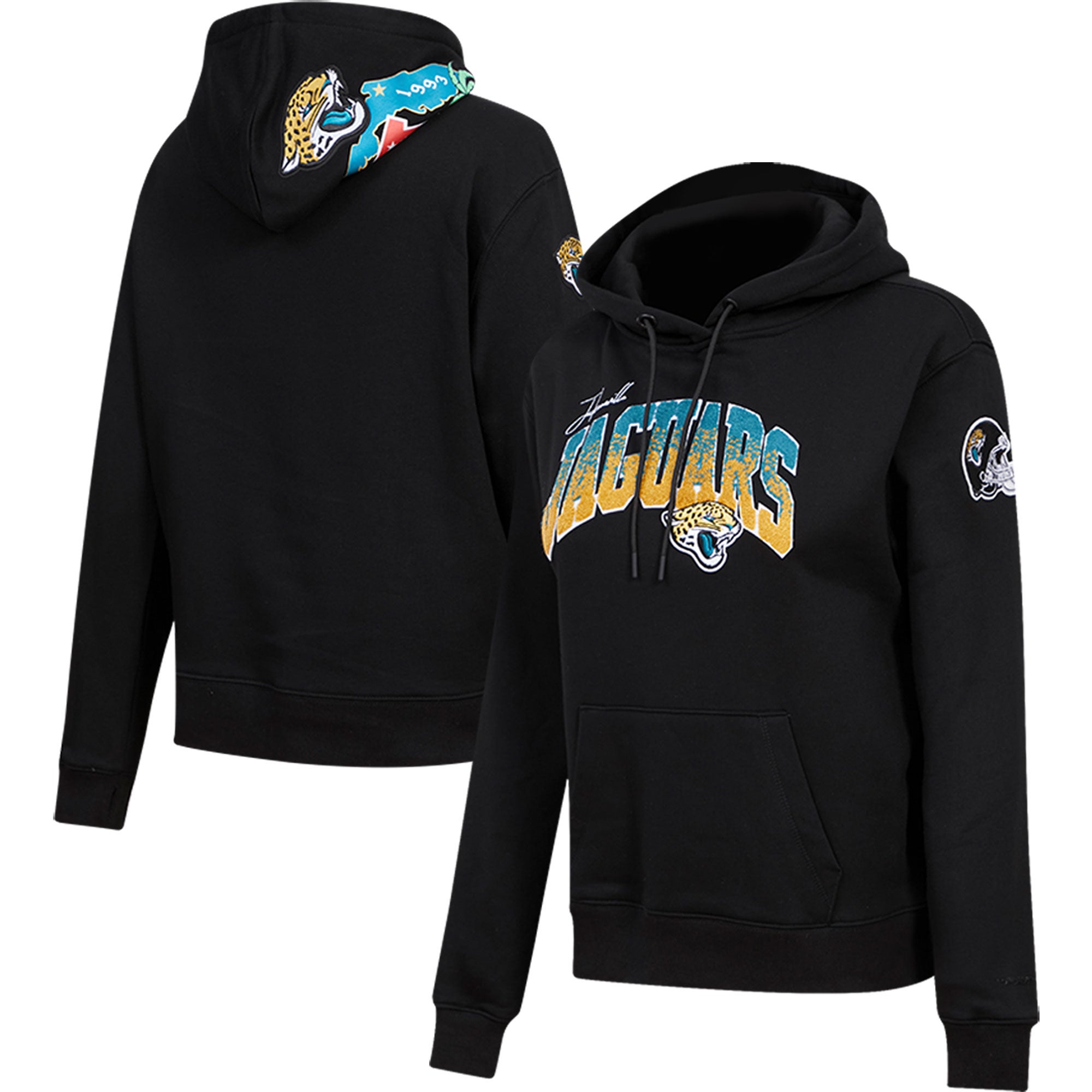 Pro Standard Jaguars Local Patch Pullover Hoodie - Women's