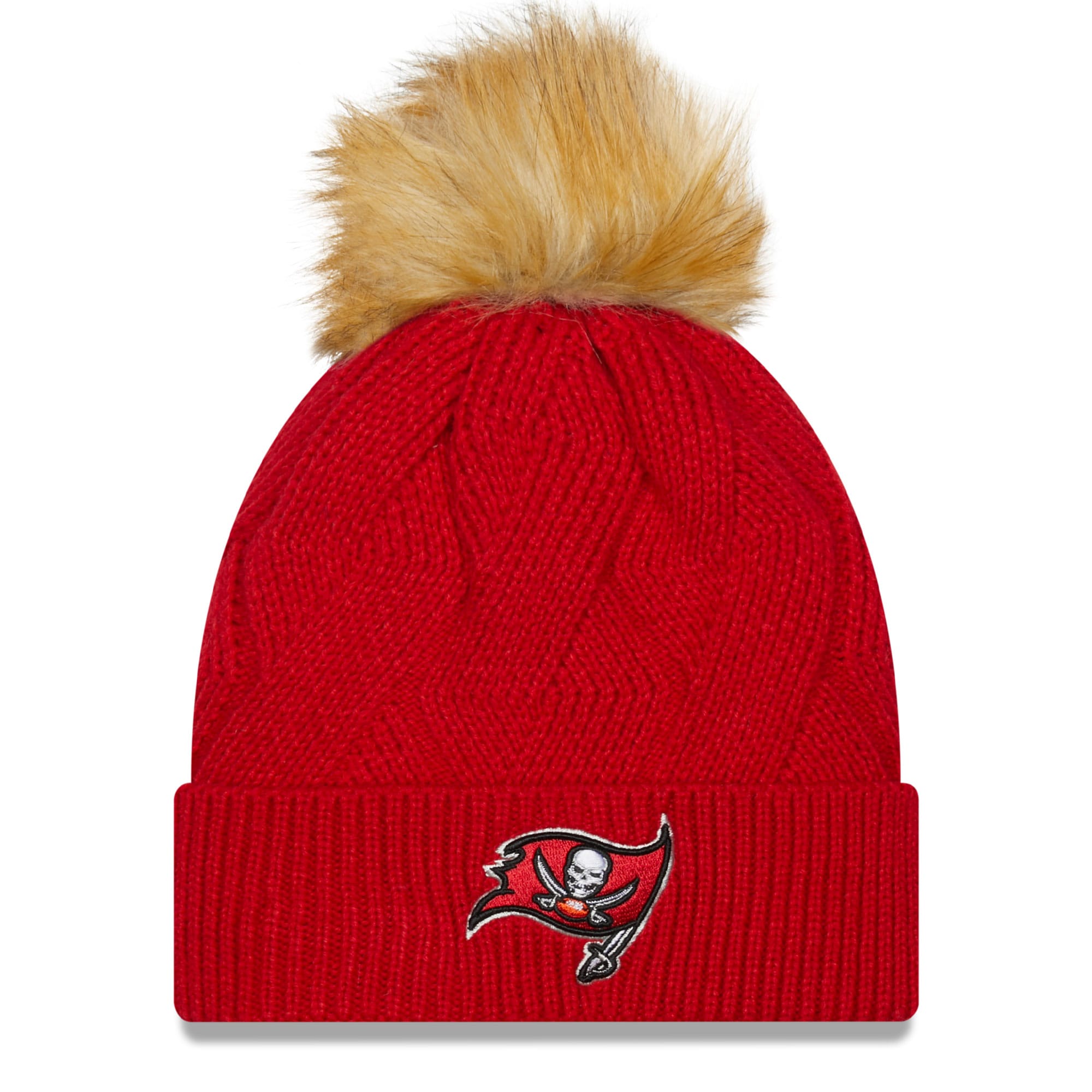 Officially Licensed NFL Women's Knit Snowy Hat by New Era