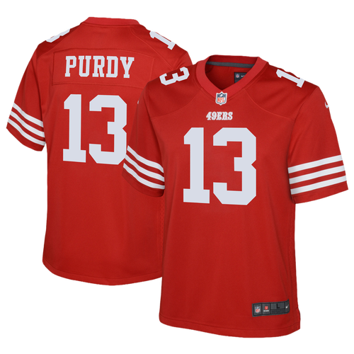 BOYS - Nike 49ers Game Jersey - Scarlet
