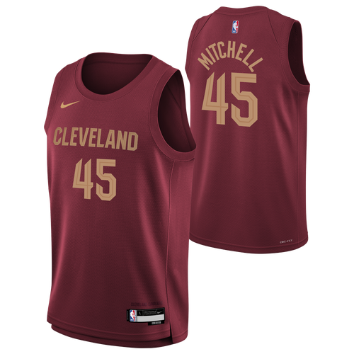BOYS - Nike Donovan Mitchell Cavaliers Icon Jersey - Wine