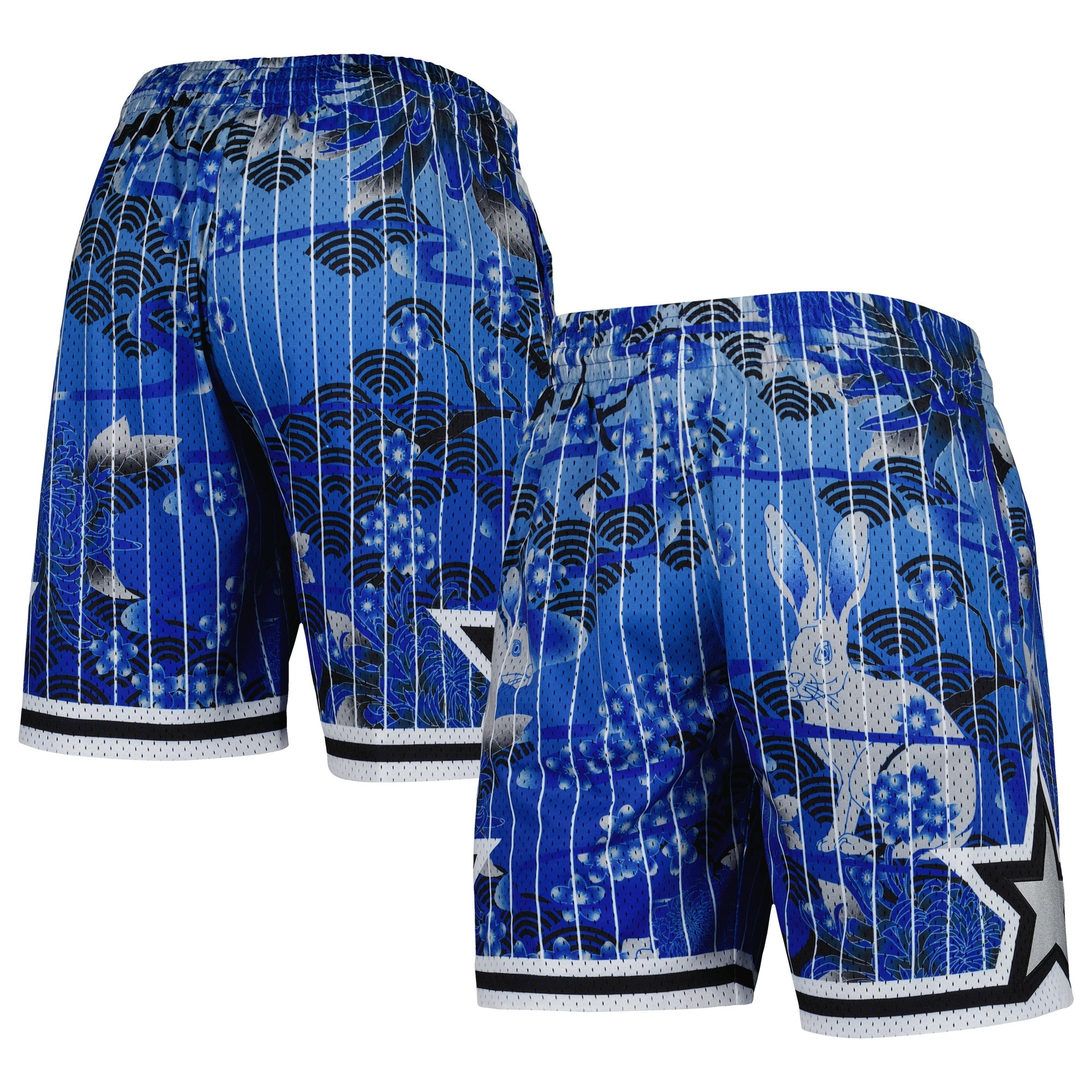 mitchell & ness lakers lunar new year swingman shorts