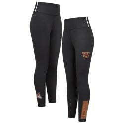 Women's - Pro Standard Commanders Classic Jersey Leggings - Black