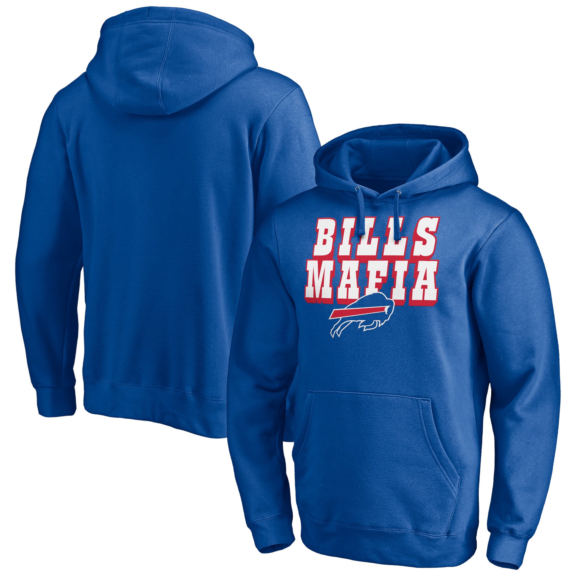 Home  Fanatics Bills Hometown Sweep Fitted Pullover Hoodie