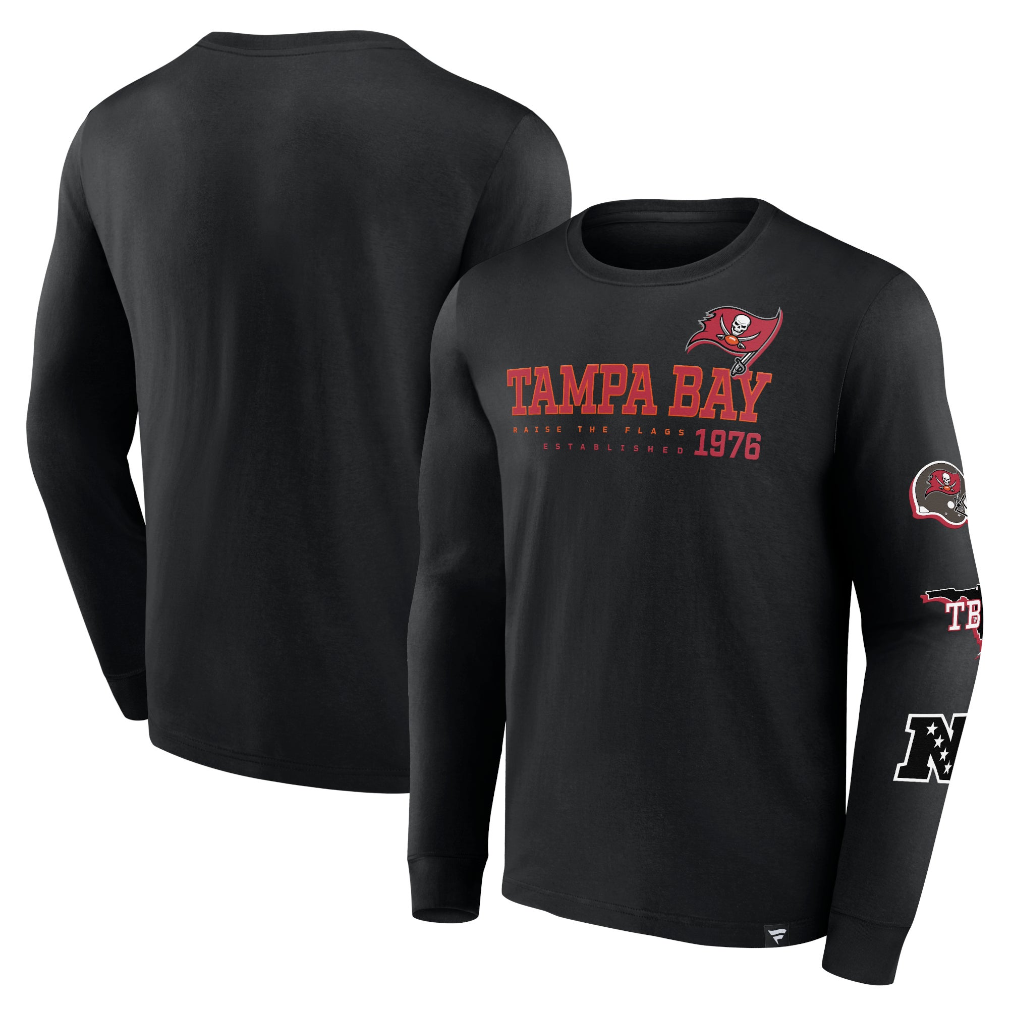 Fanatics Buccaneers High Whip Pitcher Long Sleeve T-Shirt