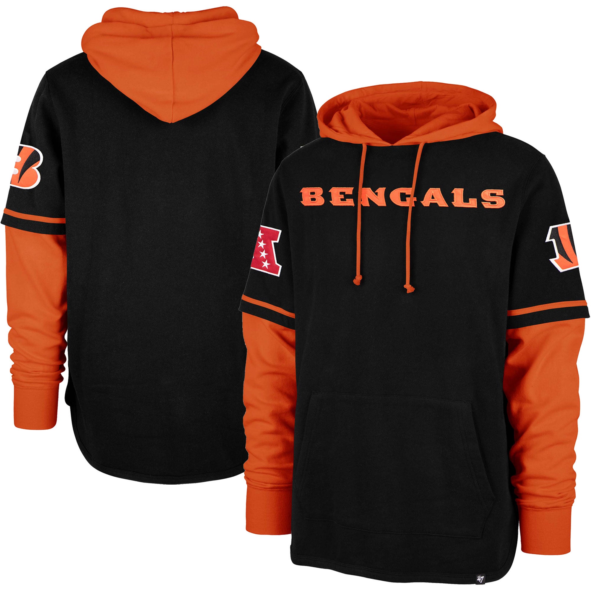 bengals hoodie orange