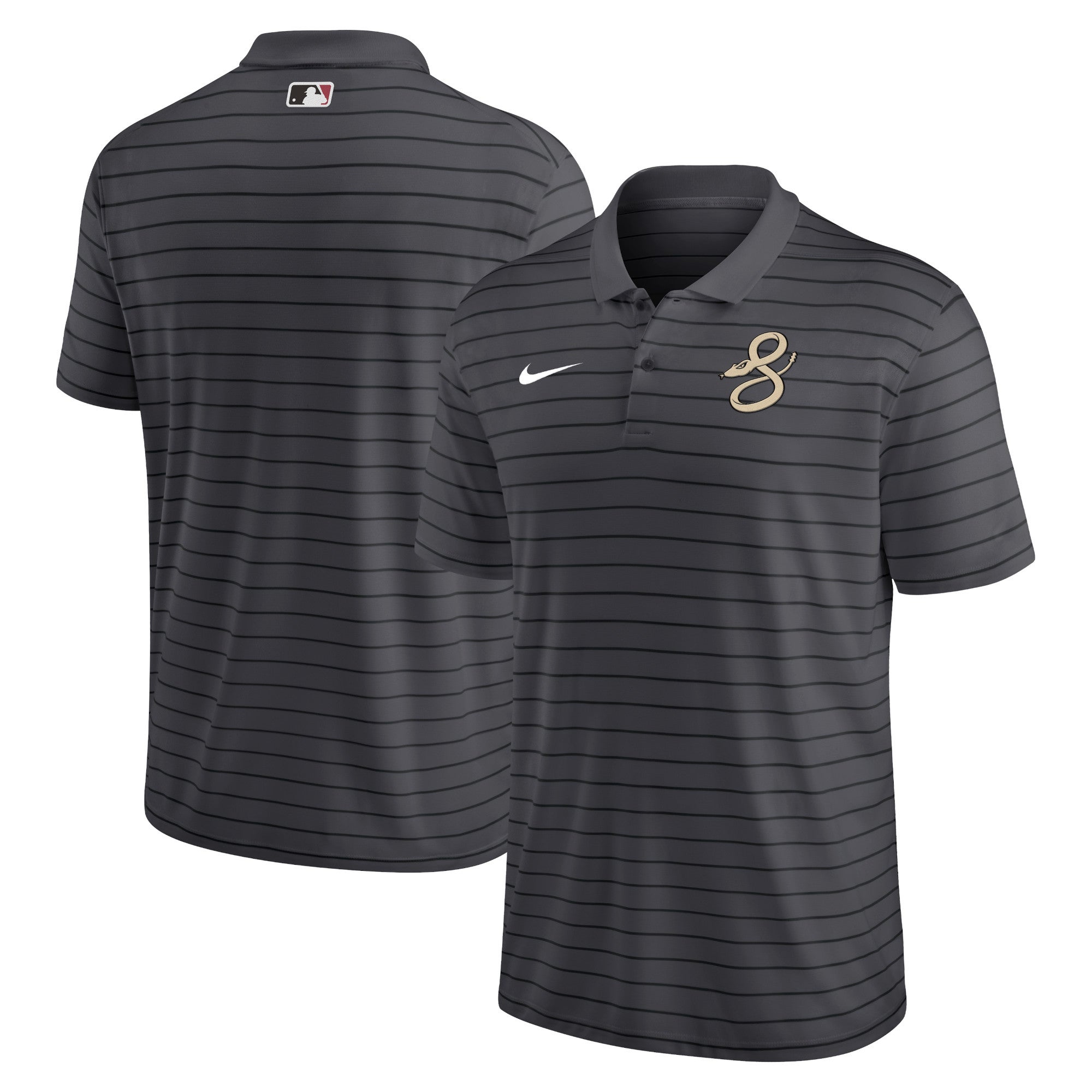 Men's Houston Astros Nike Navy 2022 City Connect Striped Polo