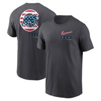 Men's - Nike Cubs Americana T-Shirt - Grey