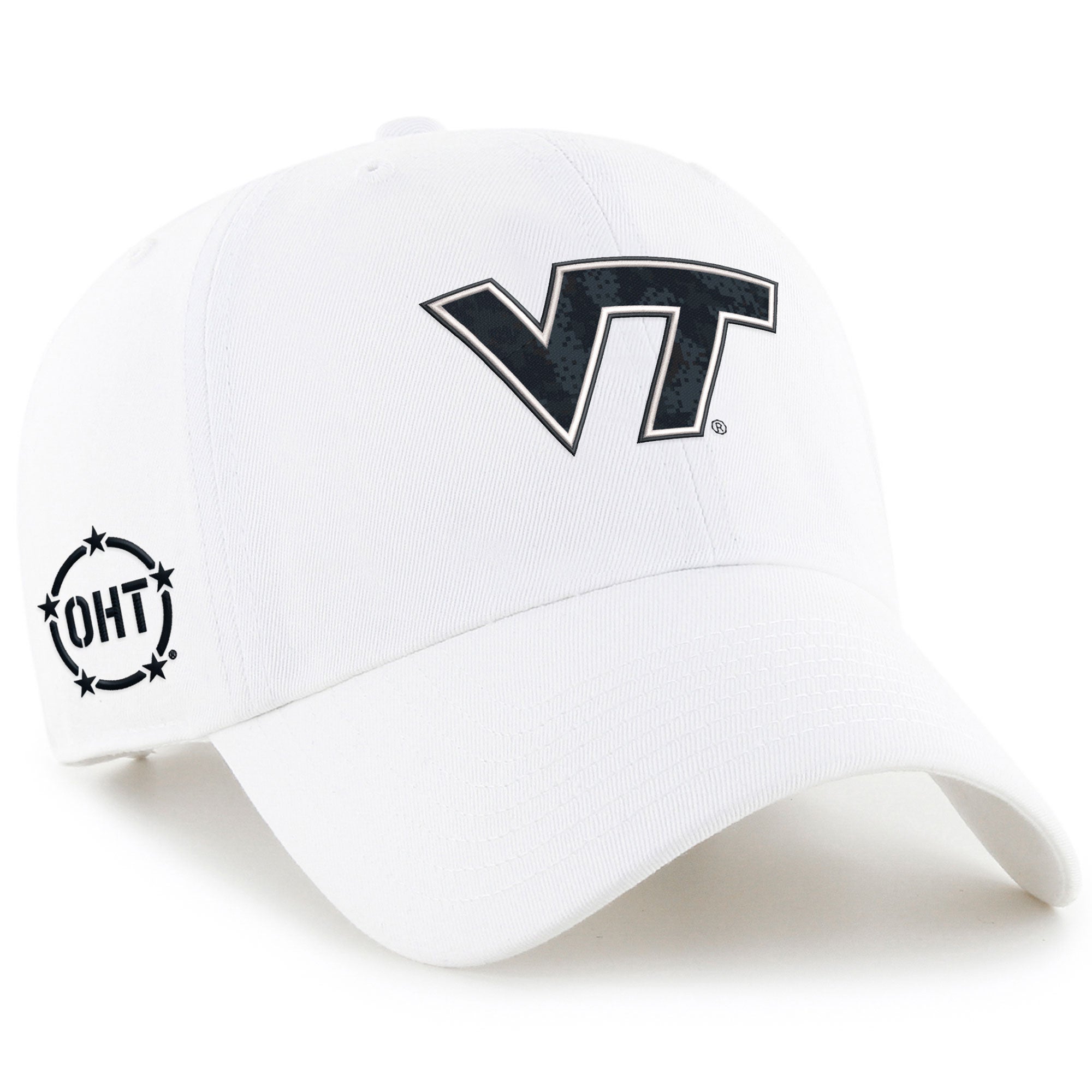 Virginia Tech Women's Leopard Print Clean Up Hat by 47 Brand