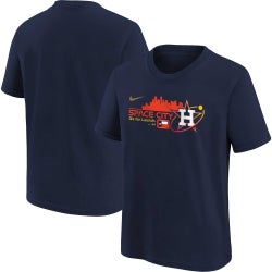 Boys' Grade School - Nike Astros City Connect Graphic T-Shirt - Blue